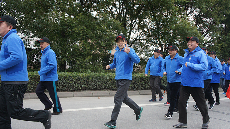 安博anbo(中国)“长跑迎新  践行诺言”活动